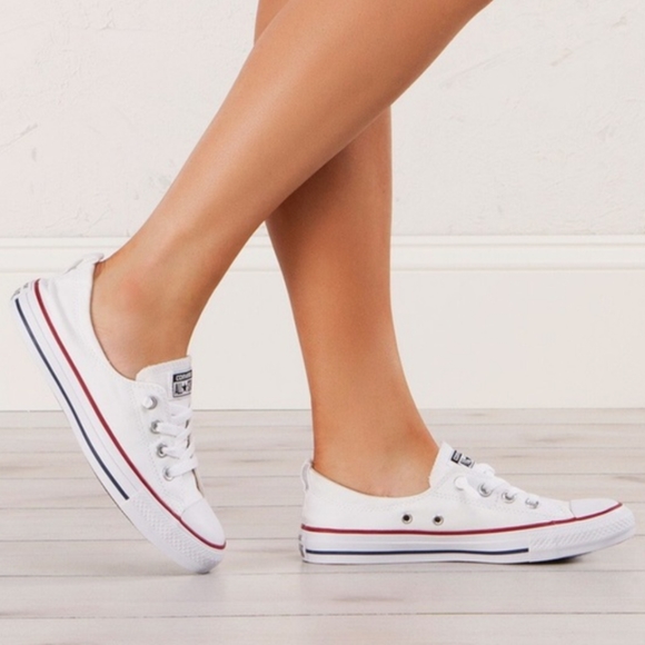 NWT Converse Shoreline Slip-On All White Shoes - Picture 2 of 8